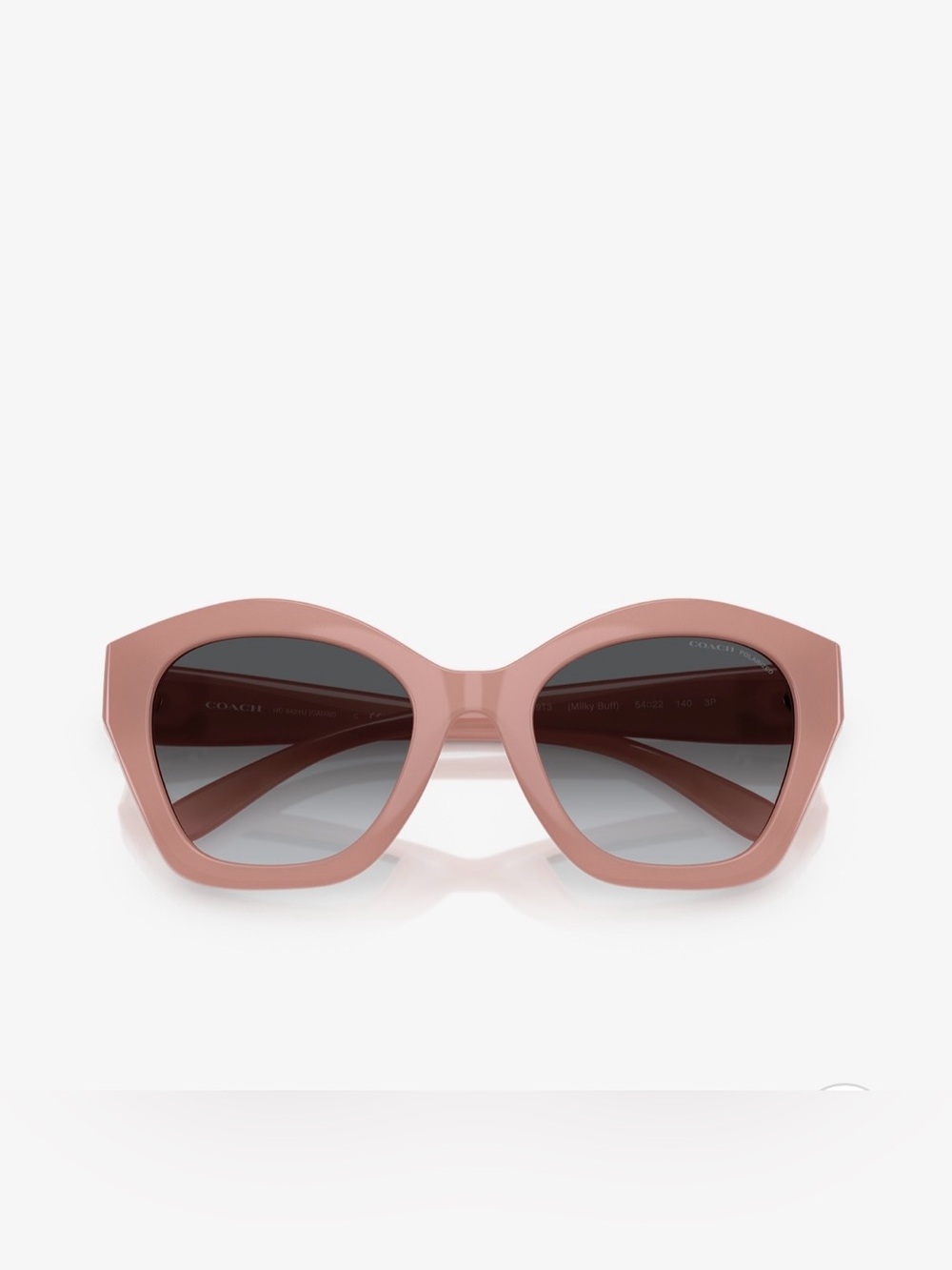 Coach | Milky Buff Pink Cat-Eye Sunglasses